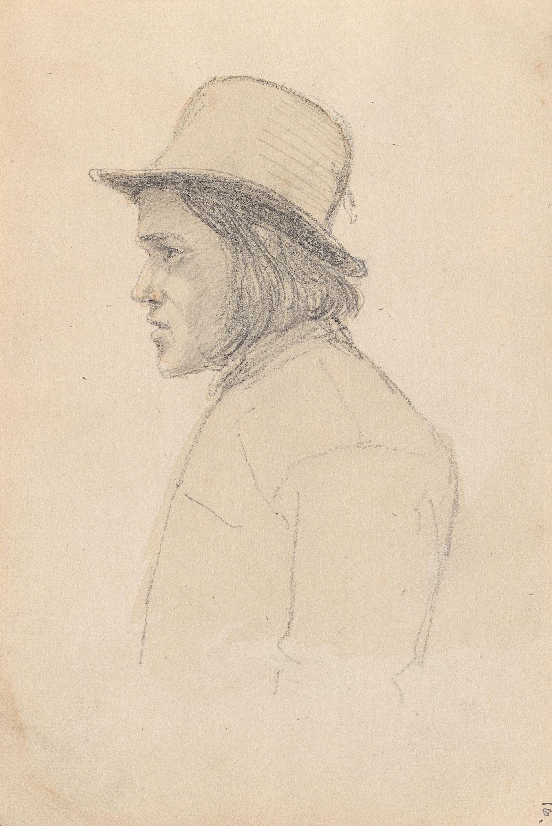 Mannsportrett 1852