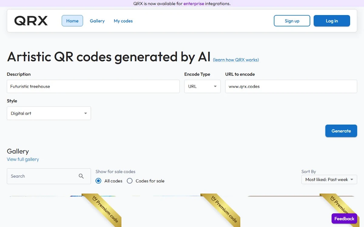 Captura de QRX Codes