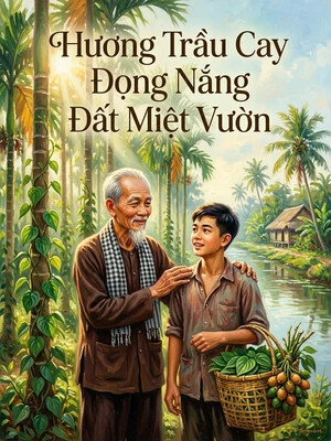 Bìa truyện Hương Trầu Cay Đọng Nắng Đất Miệt Vườn