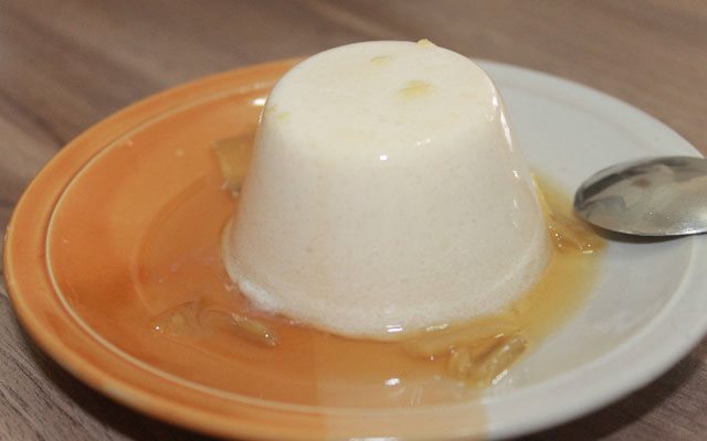 Thạch Đậu Nành Sốt Gừng