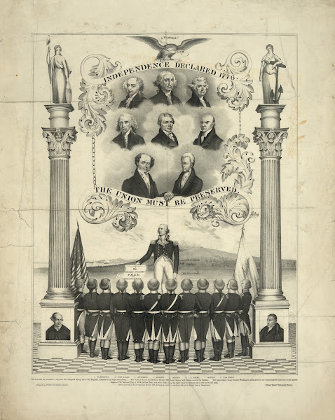 Independence declared 1776 The Union must be preserved 1839