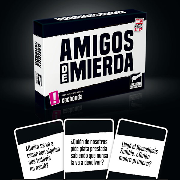 Portada de Amigos de mierda — imagen 2