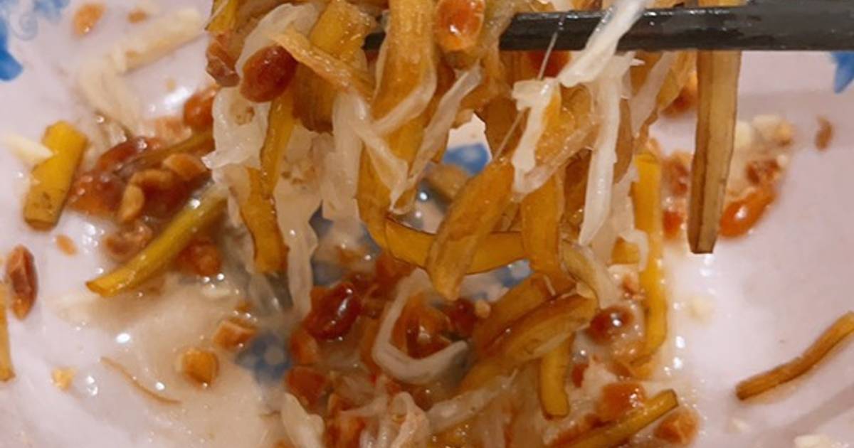 Vỏ chuối nộm