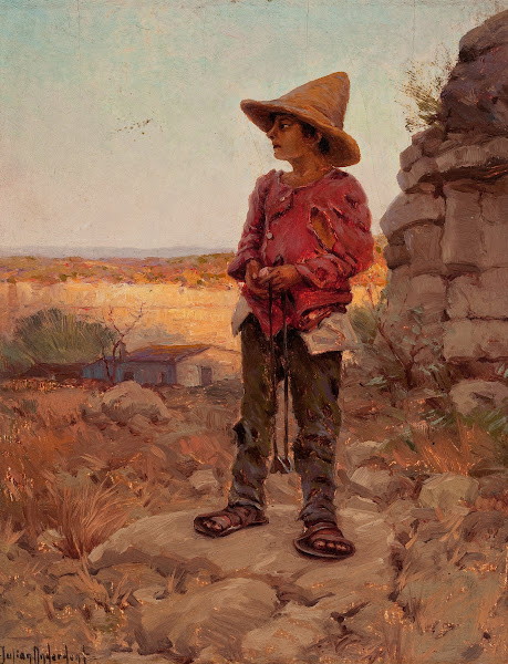 Goat Herder at the San Antonio Quarry 1909