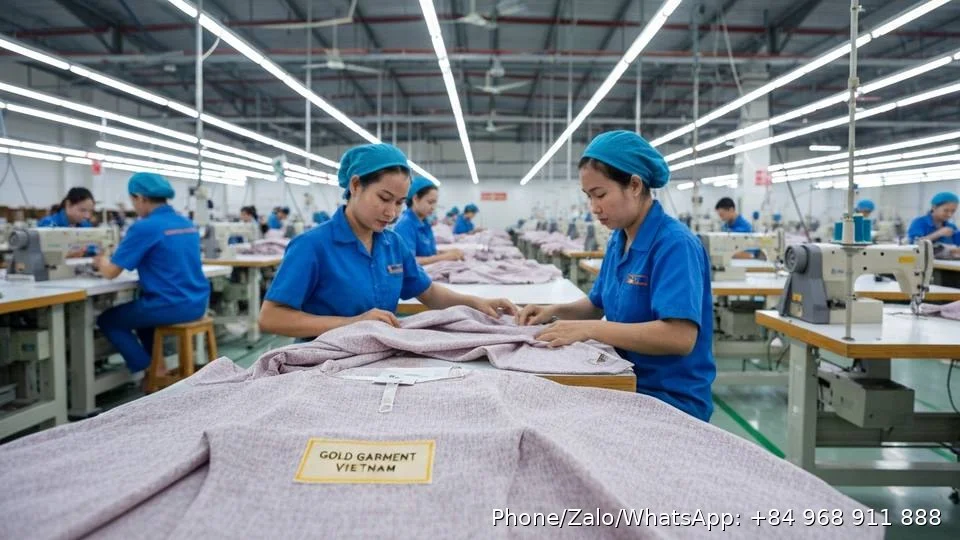 Small Garment Factory - Gold Garment Vietnam