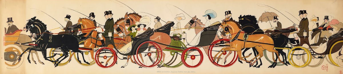 Le retour de Longchamp 2 1910