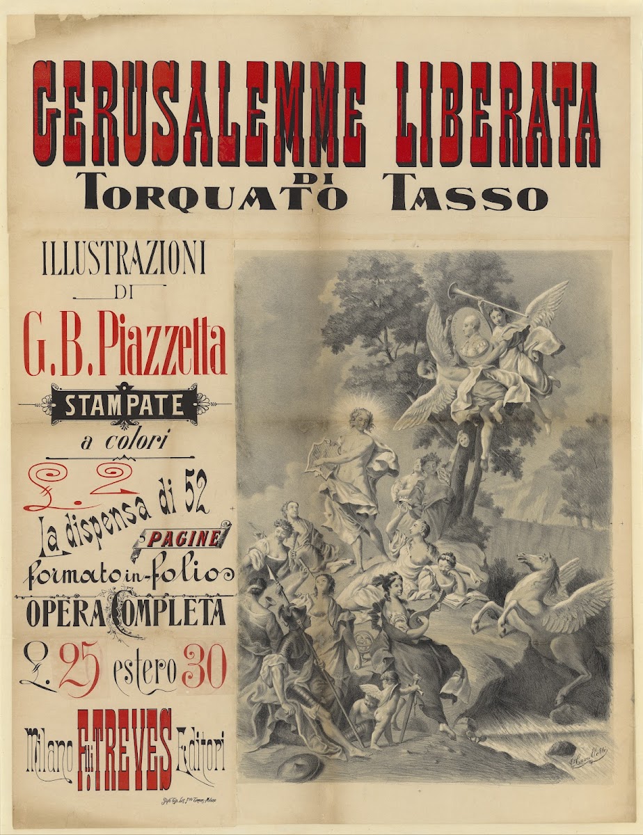Gerusalemme liberata La Jerusalem délivrée di Torquato Tasso 1870 1890