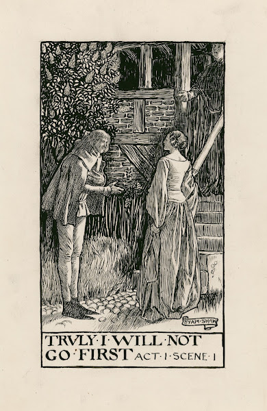 Merry wives of Windsor Truly i will not go first Act I Scene I 1900
