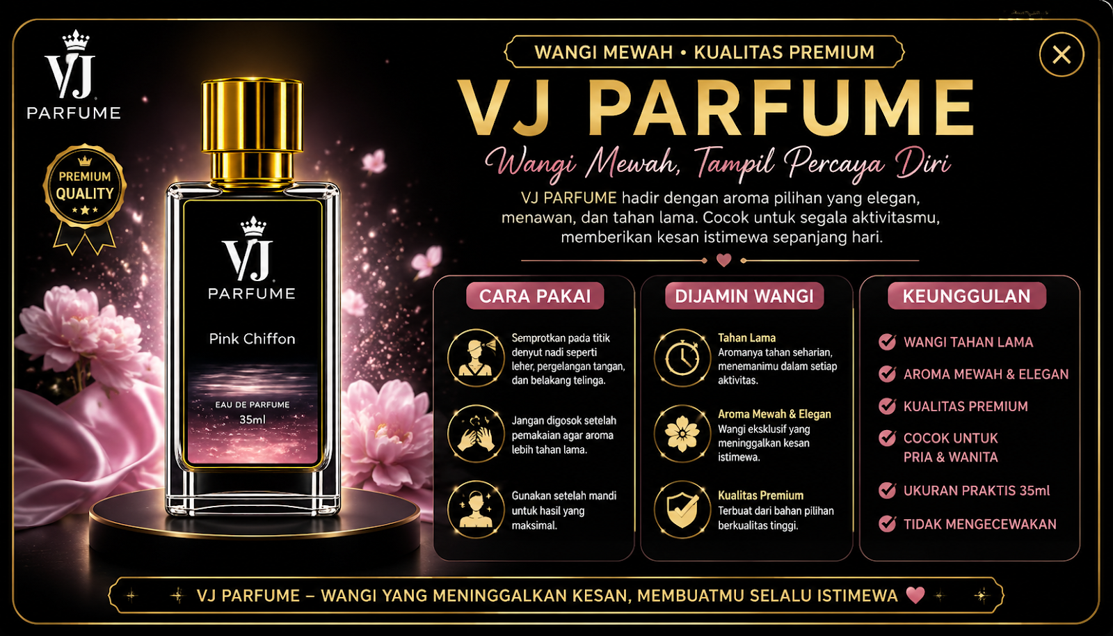 Promo VJ Parfume
