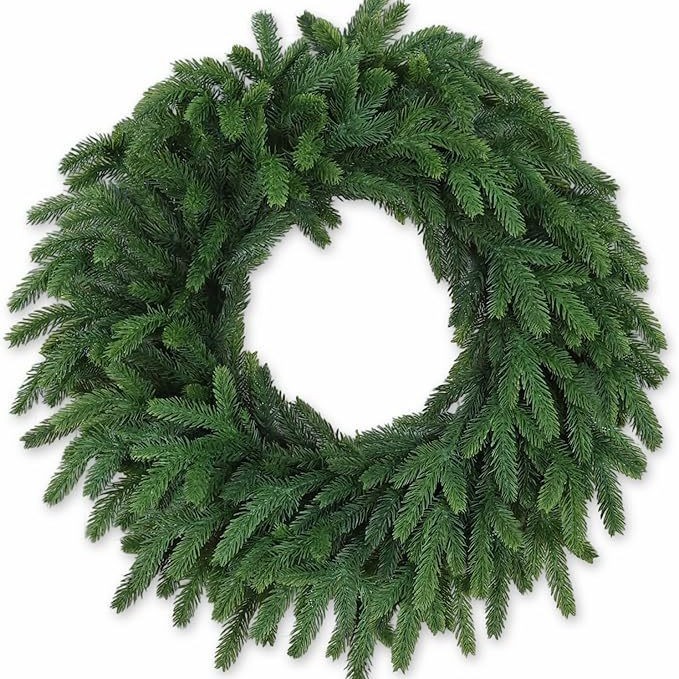 Artificial Christmas Fir Wreath, 60 cm