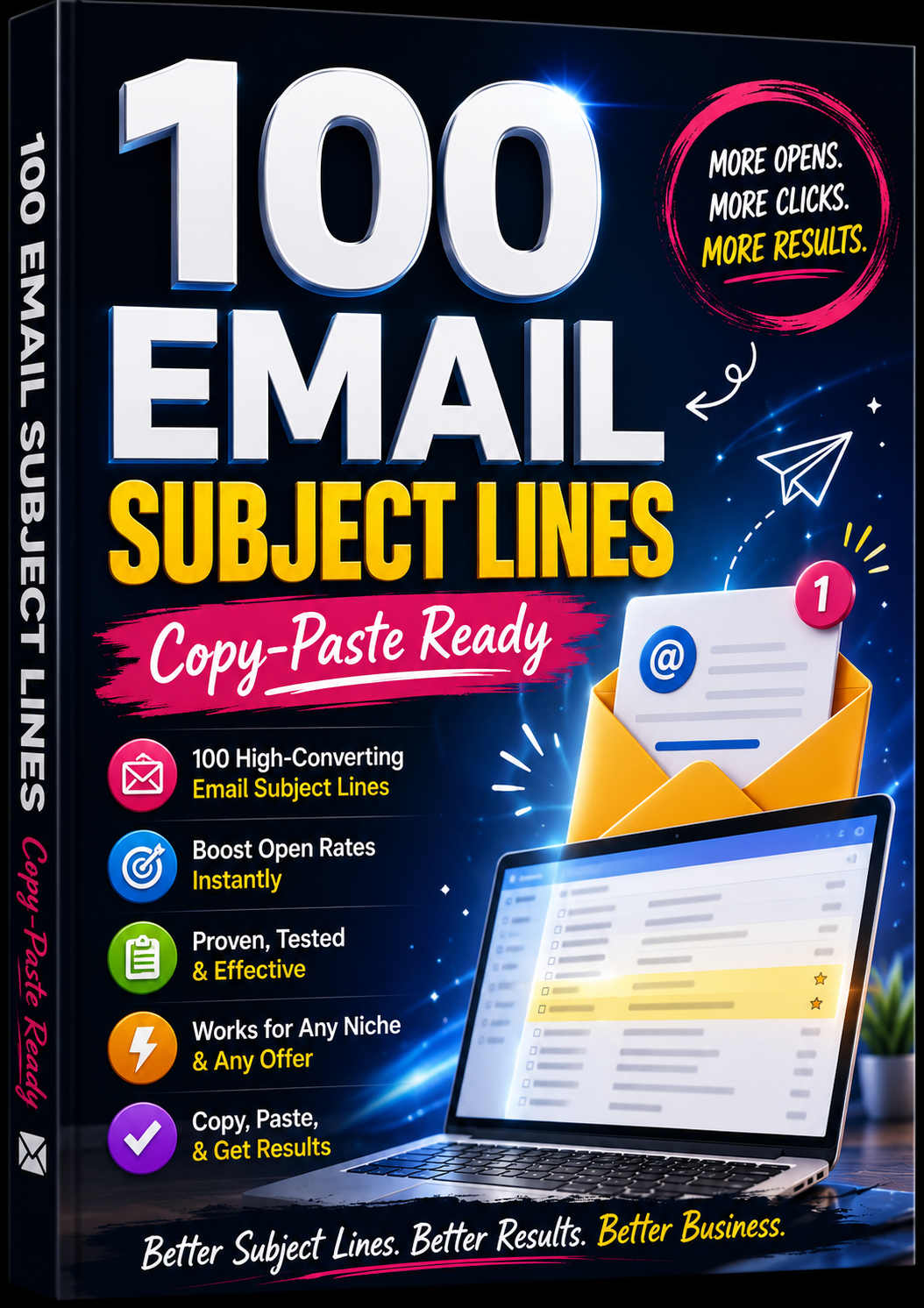 100 Email Subject Lines cover