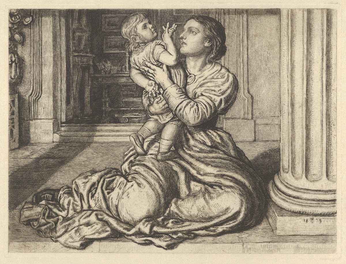 The Fathers Leave Taking 1879