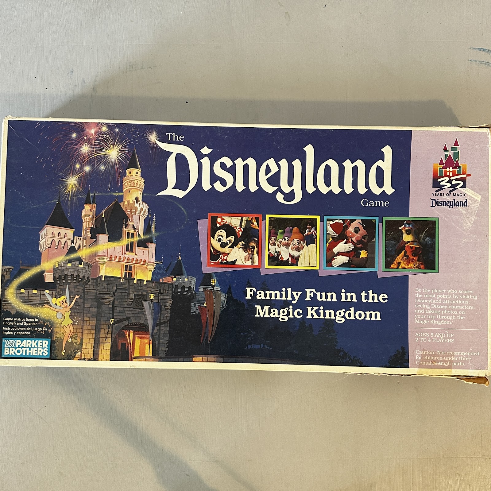 The Disneyland Game: Family Fun in the Magic Kingdom (Parker Brothers, 1990)