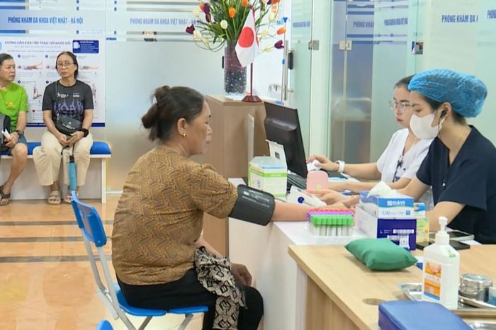 Phường Long Biên chăm sóc sức khỏe người lao động - Đài Phát thanh và truyền hình Hà Nội