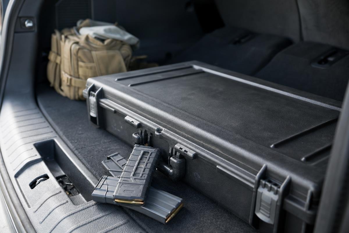 Texas firearm transport laws vehicle preparation checklist