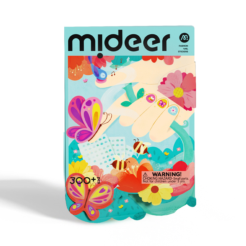 Mideer Fashion Nail Stickers - Garden Gathering
