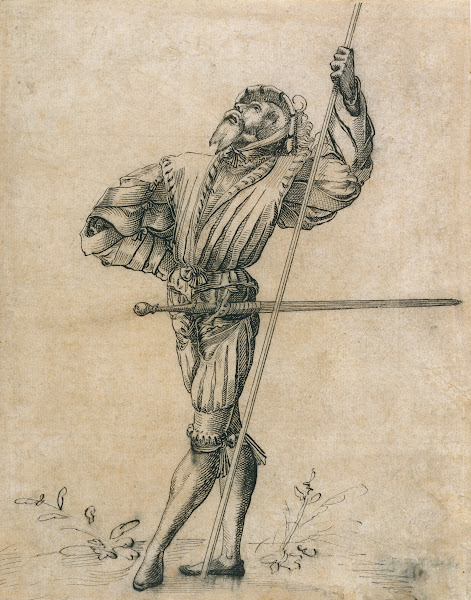 Standing Landsknecht 15201530