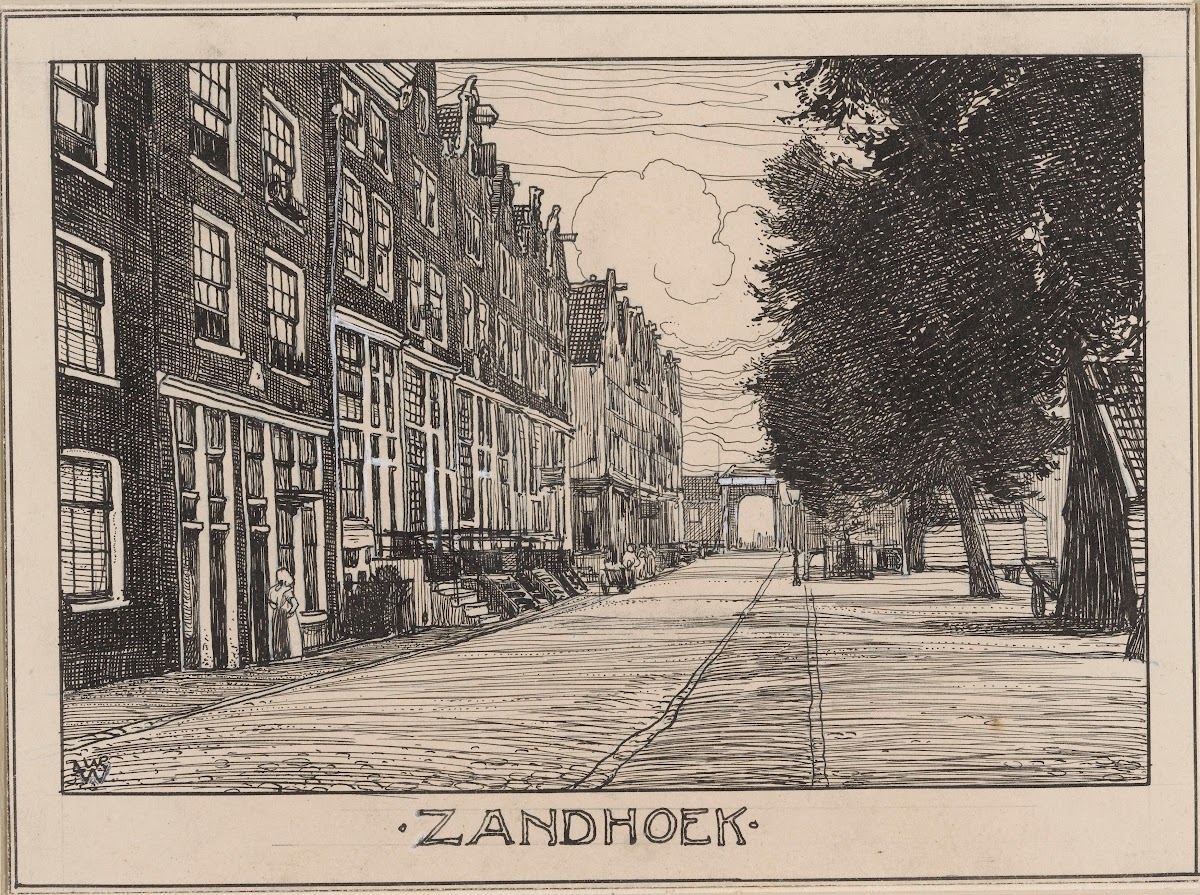 Zandhoek te Amsterdam 20th century
