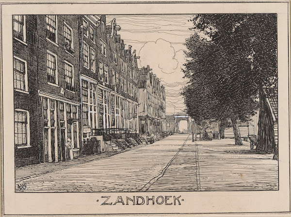 Zandhoek te Amsterdam 20th century