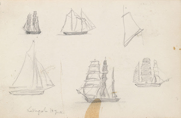 Boat Studies Kattegat 1872
