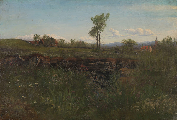 Landscape Study from the Environs of Carlsruhe 1873
