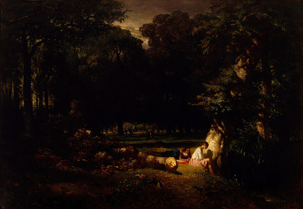 The Bathers Clearing in the Forest 1842
