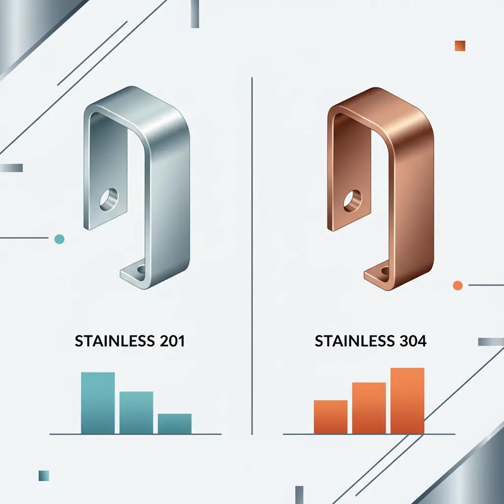 Perbandingan harga kurung batang stainless 201 vs 304