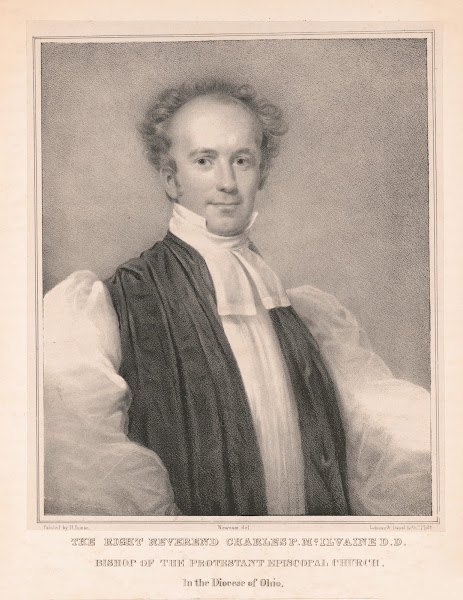 The Right Reverend Charles P McIlvaine DD Bishop of the Protestant Episcopal Chu