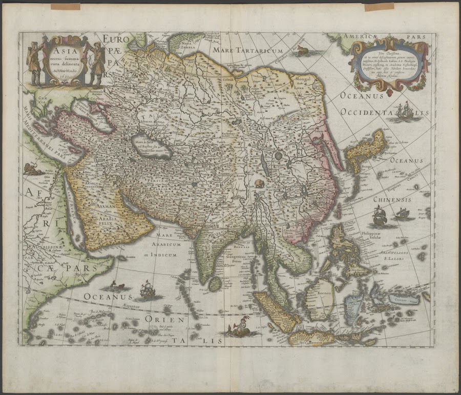 1631_Asia recens summa cura delineata