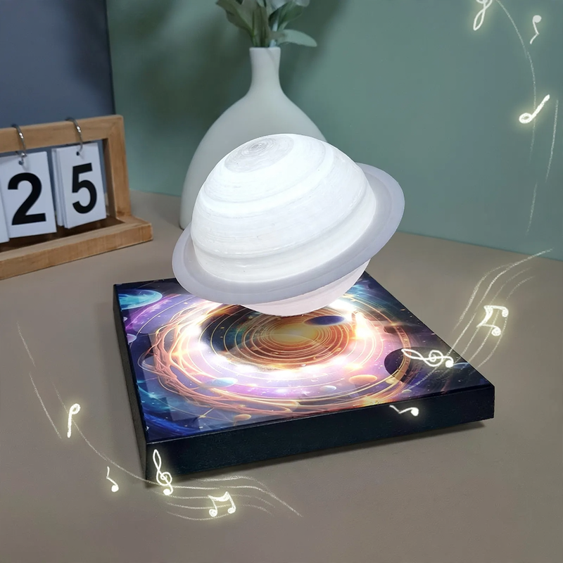 LED Night Light with Magnetic Levitation