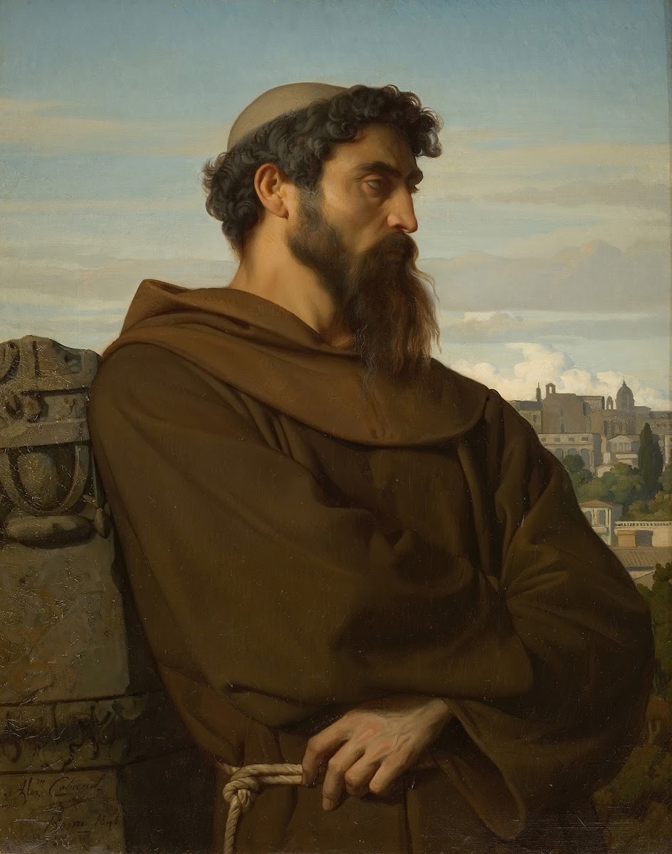 Un penseur jeune moine romain 1848