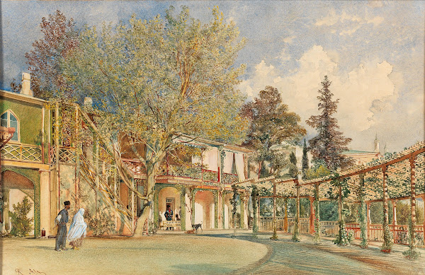 Main Courtyard of the Khans Palace in Bakhchisaray