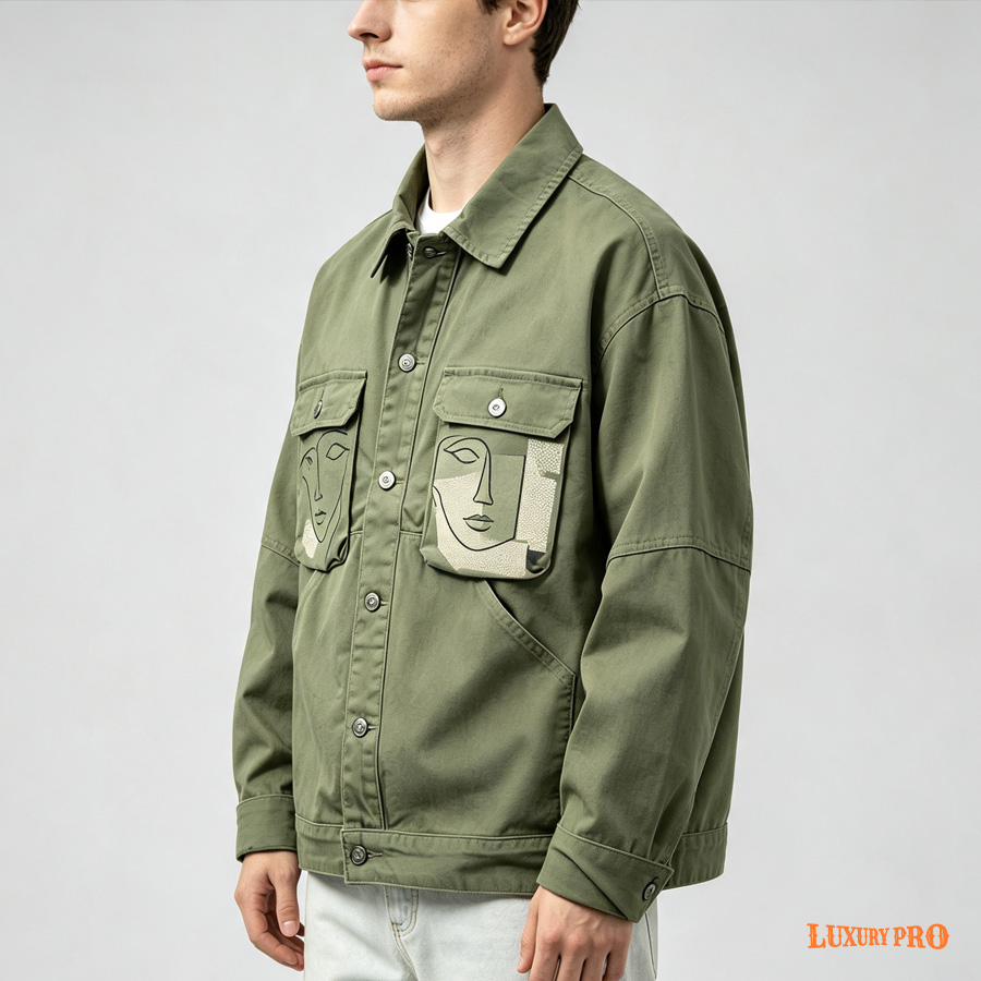 2D Two-Pocket Denim Jacket
