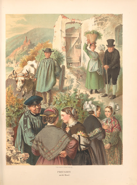 Deutsche Volkstrachten Pl18 1870