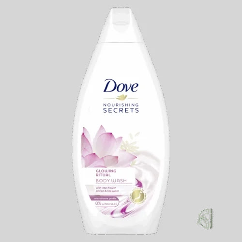 Dove Glowing Body Wash with Rice water &  Lotus flower 500ml