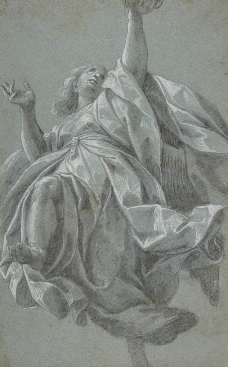 Flying Angel with Arms Upraised 15751640