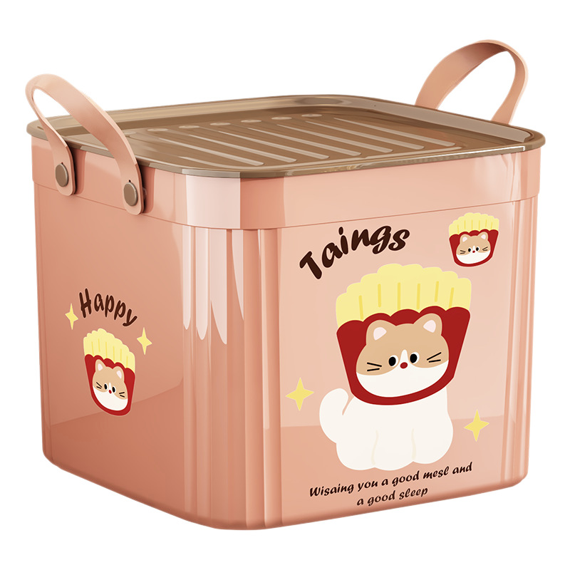PP plastic storage box, flat