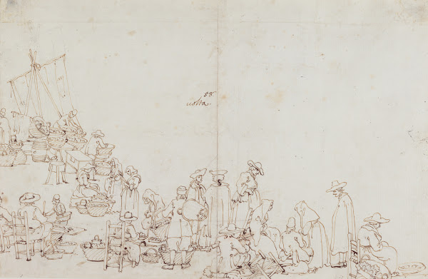 A Market Scene 1740