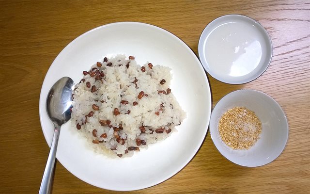 Xôi Đậu Đỏ Muối Mè
