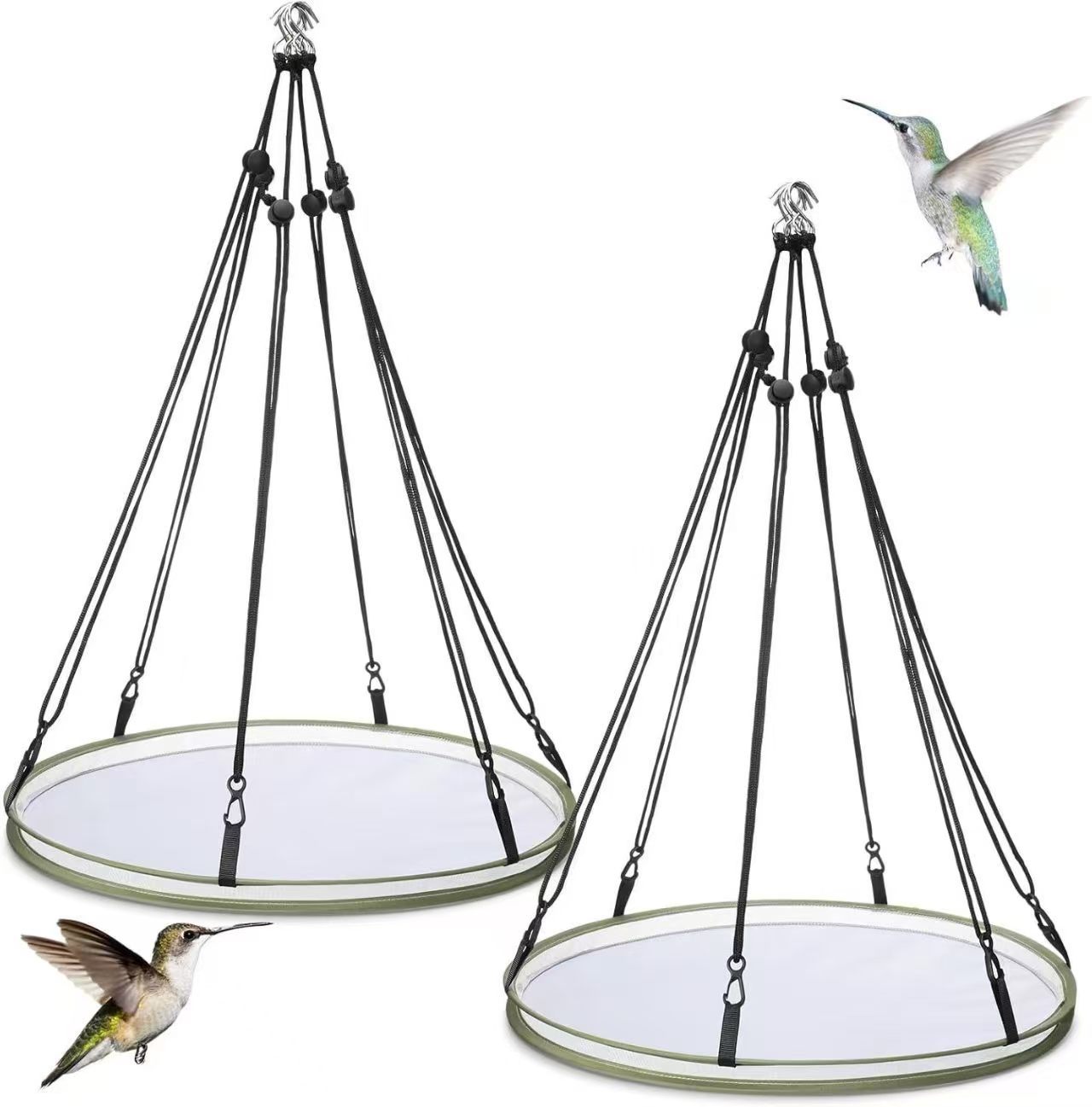 Foldable Bird Feeding Station for Hanging