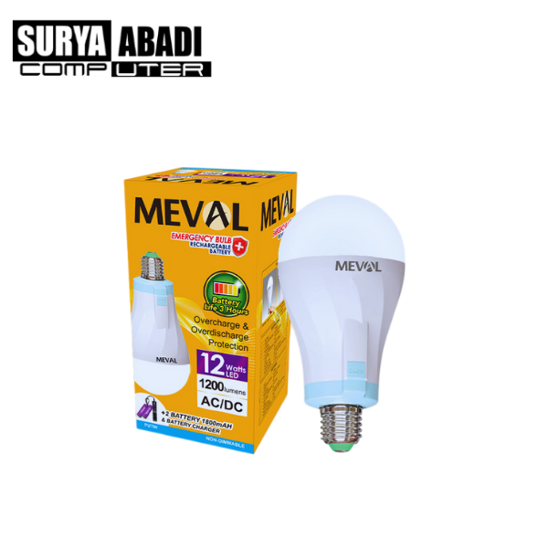LAMPU MEVAL EMERGENCY MP3-12W