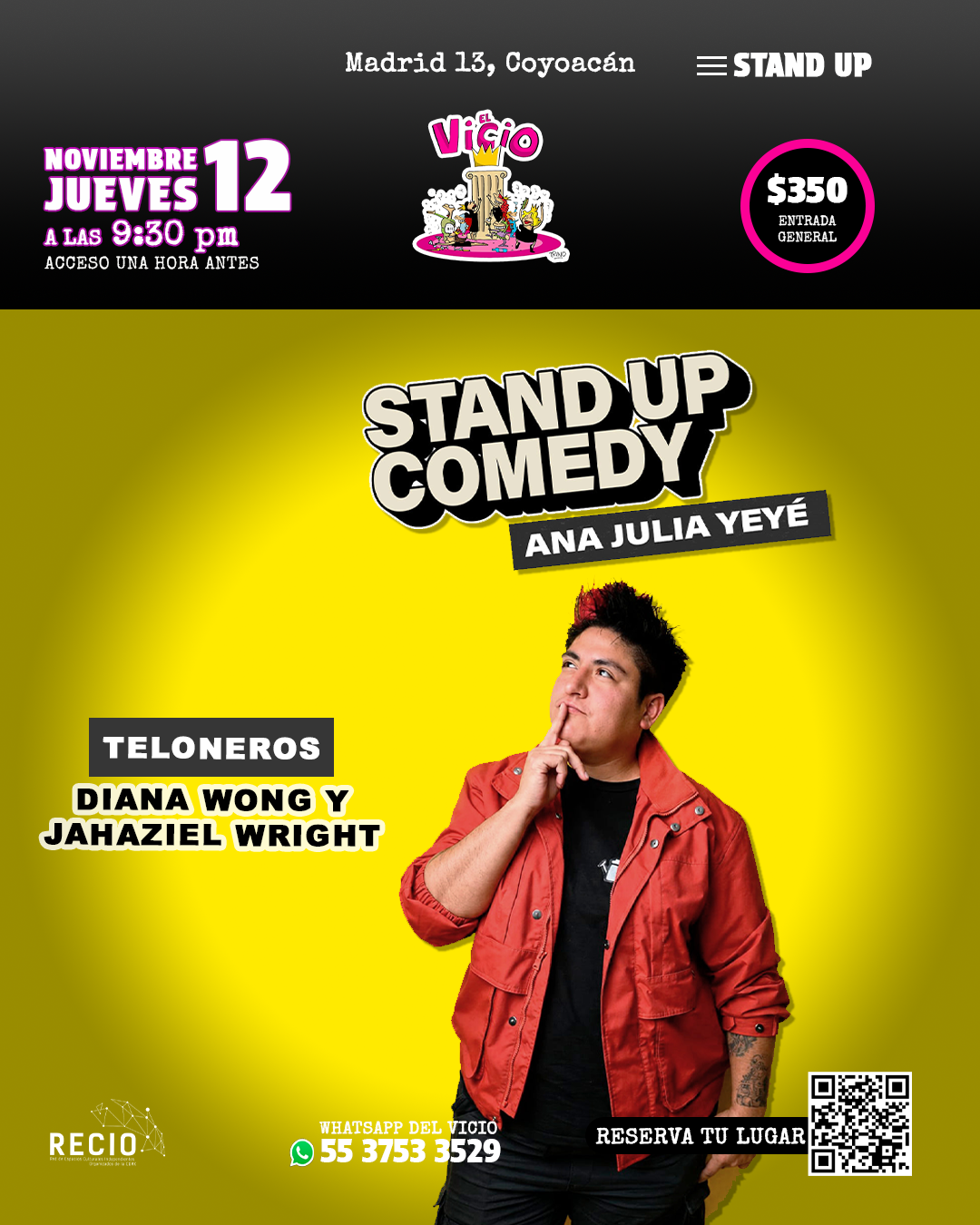 Ana Julia Yeyé Stand Up