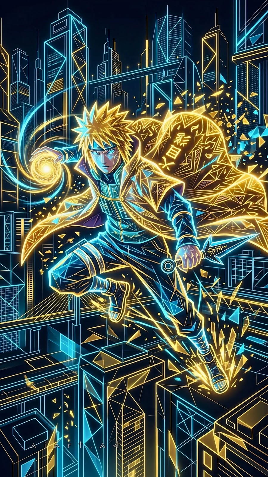 Minato Namikaze Digital Art