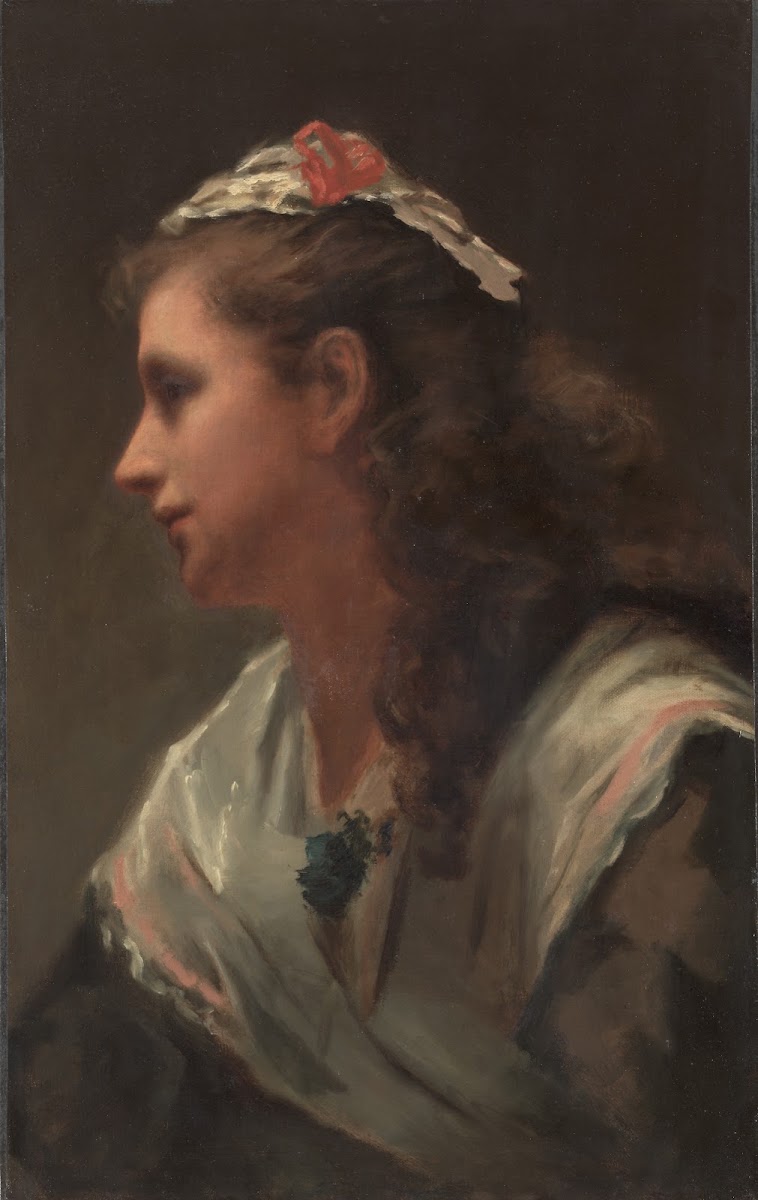 His First Model Miss Russell c 1873