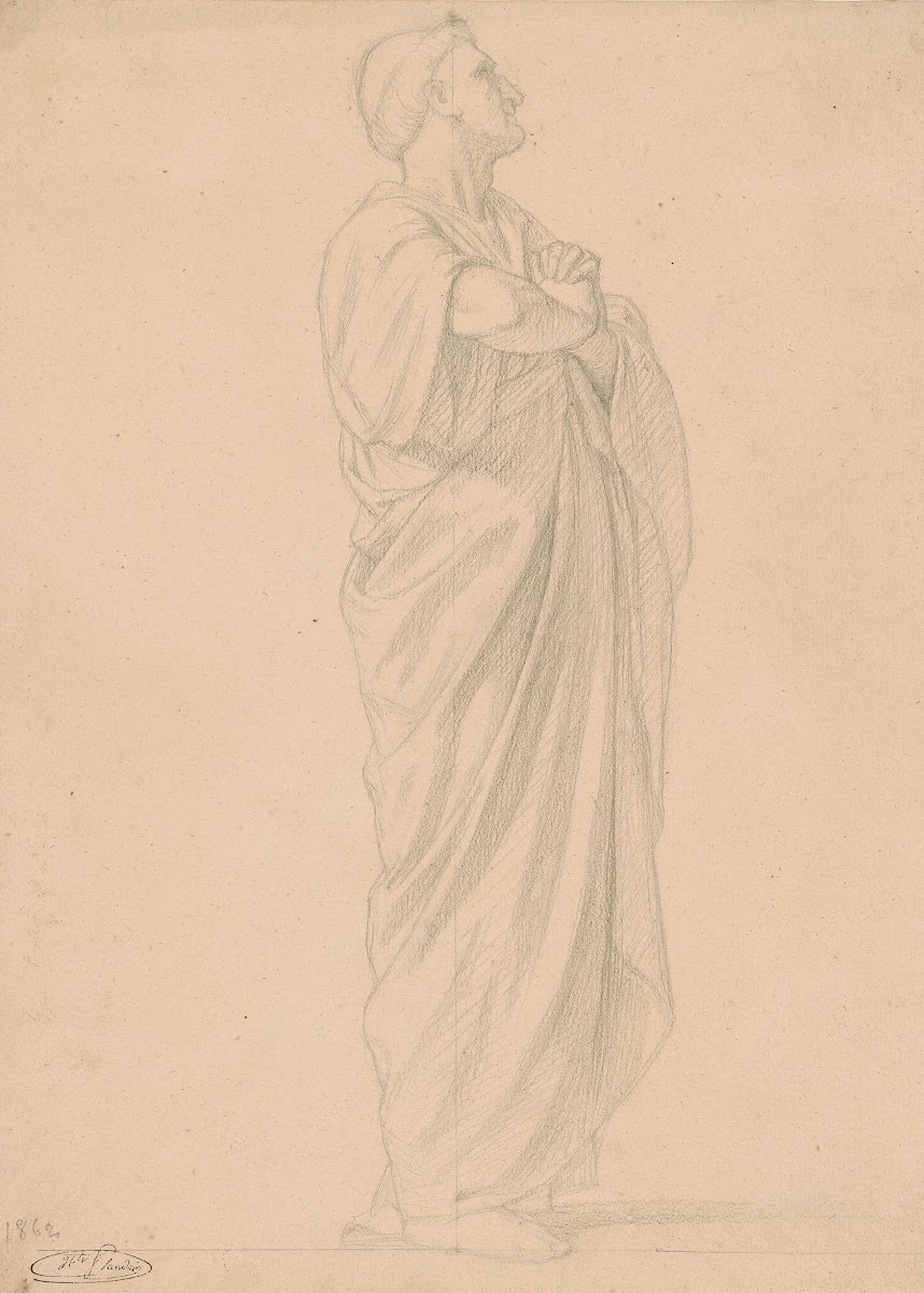 Standing Figure with Hands Clasped 1862