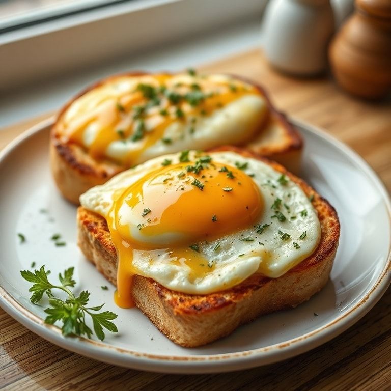 Egg & Cheese Toasts Quick Breakfast Favorite – Easy Homemade Morning Hack