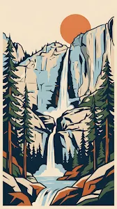 Tropical Rainforest with Sun Rays