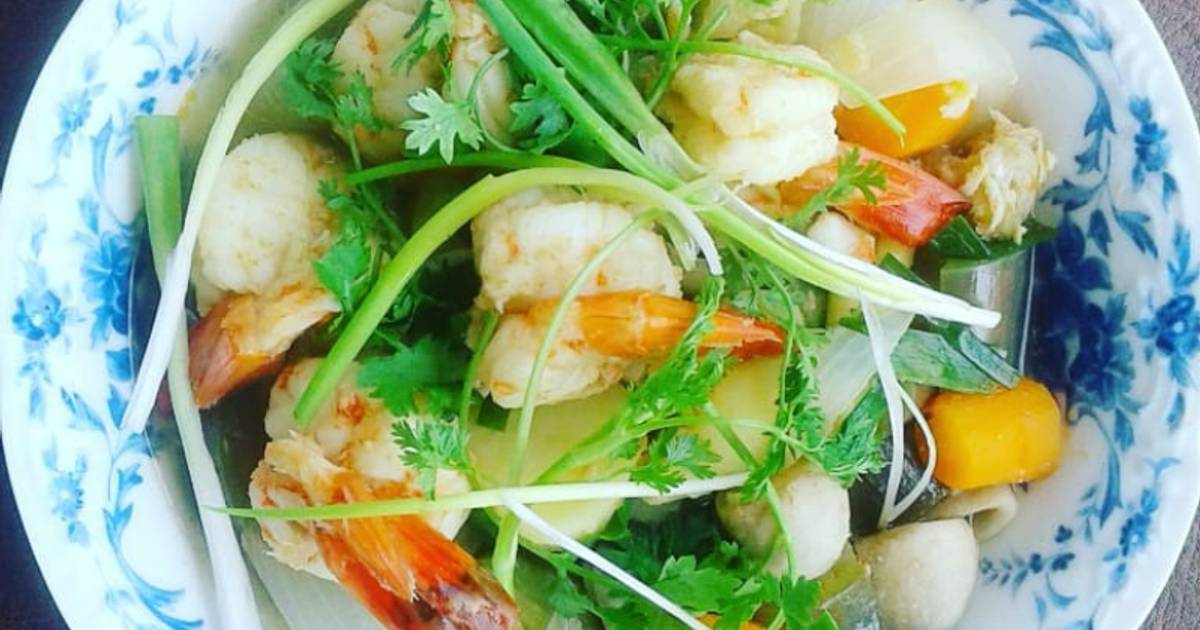 Cà ri Tôm kiểu Thái