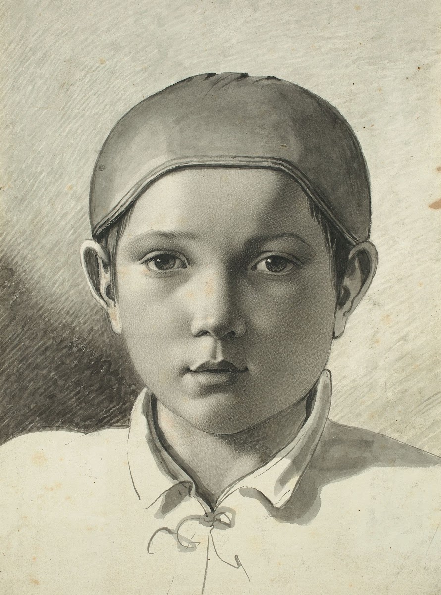 Junge Mit Kappe Circa 1820
