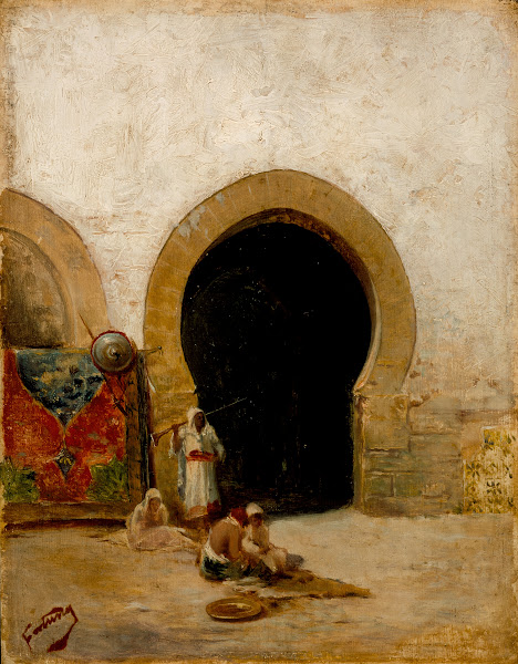 At the Gate of the Seraglio circa 1870